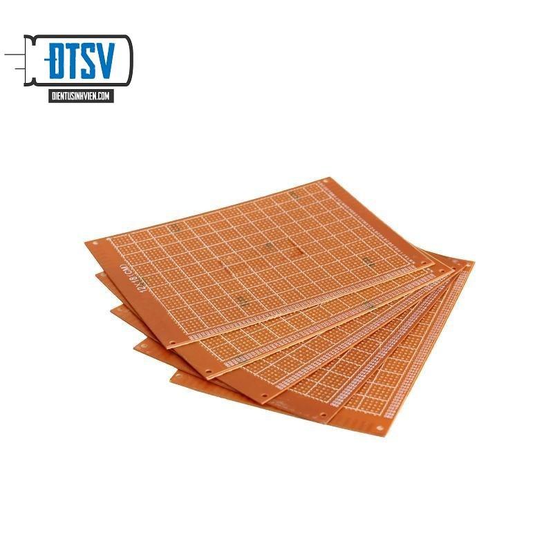 Phíp đồng lỗ một mặt - bảng mạch đục lỗ sẵn pcb