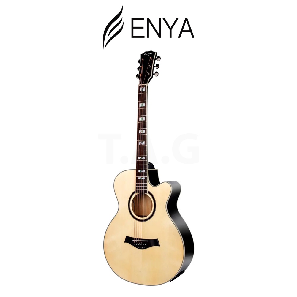 Đàn Guitar Acoustic Enya EF-18 EQ Chính Hãng Tặng Kèm Túi Đựng Và Phụ Kiện