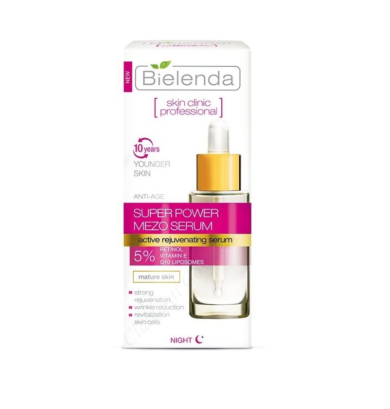 Tinh Chất Bielenda Retinol 5% ( Hồng) Chống Lão Hóa Và Giảm Nếp Nhăn