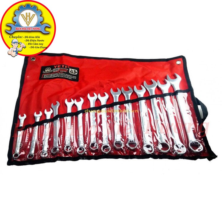 Bộ cờ lê 14 chi tiết yeti usa từ 8 đến 24