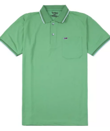 Áo thun lạnh polo nam ngắn tay cổ trụ có túi (Cam kết ảnh thật) - 7