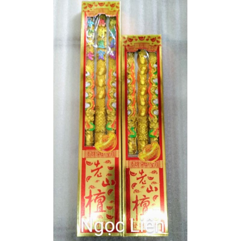 Nhang 3 cây rồng nổi thơm trầm quế lan hương