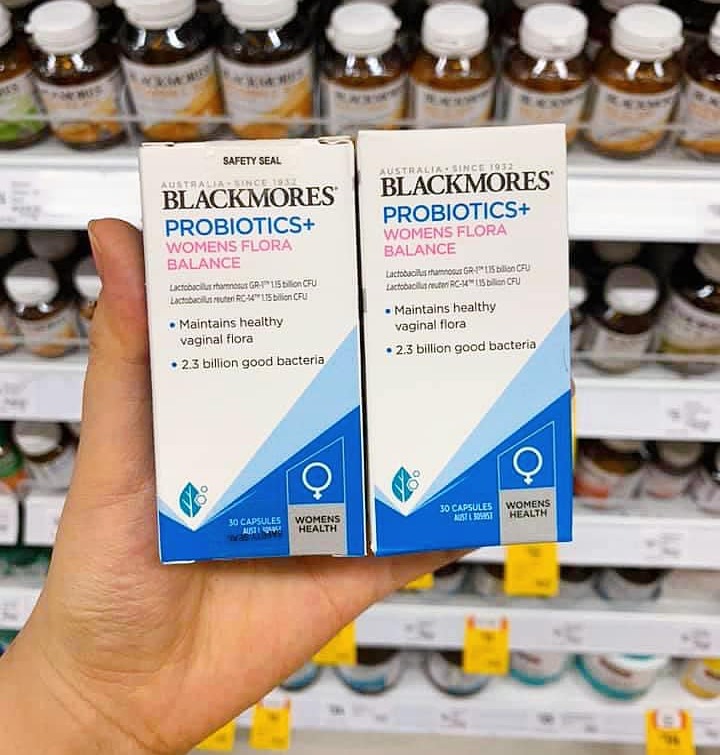 Men vi sinh viêm phụ nữ blackmores Probiotic Flora ( Mẫu mới)