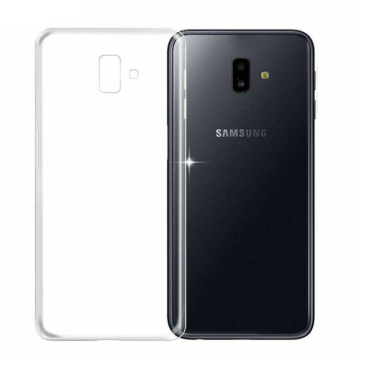 Ốp lưng dẻo trong suốt cao cấp cho điện thoại Samsung Galaxy J6+ Plus