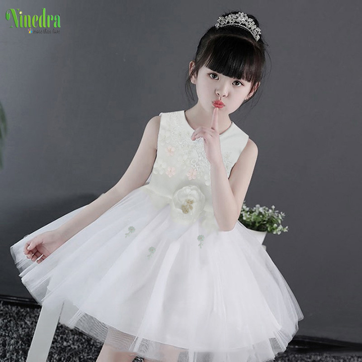[HCM 💝 Freeship] Đầm công chúa kiêu sa cho bé gái 10-16kg - Ninedra