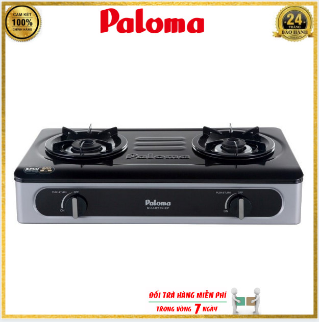 Bếp ga đôi để bàn paloma pa- v71sb / bếp gas dương hai lò đốt