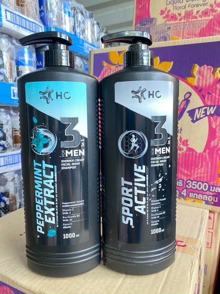 Siêu thơm sữa tắm cao cấp nam hc for men chai 1000ml