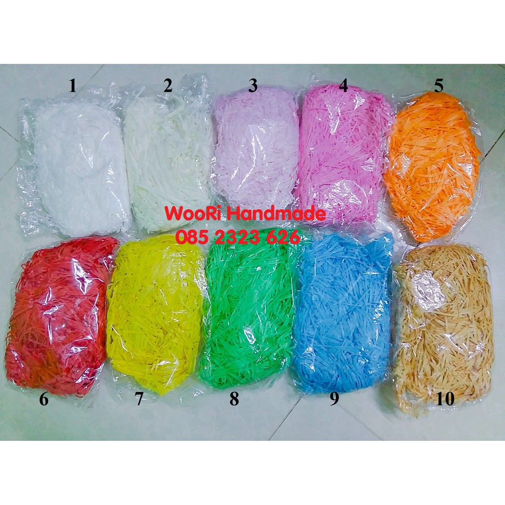 Giấy rơm mềm lót hộp quà