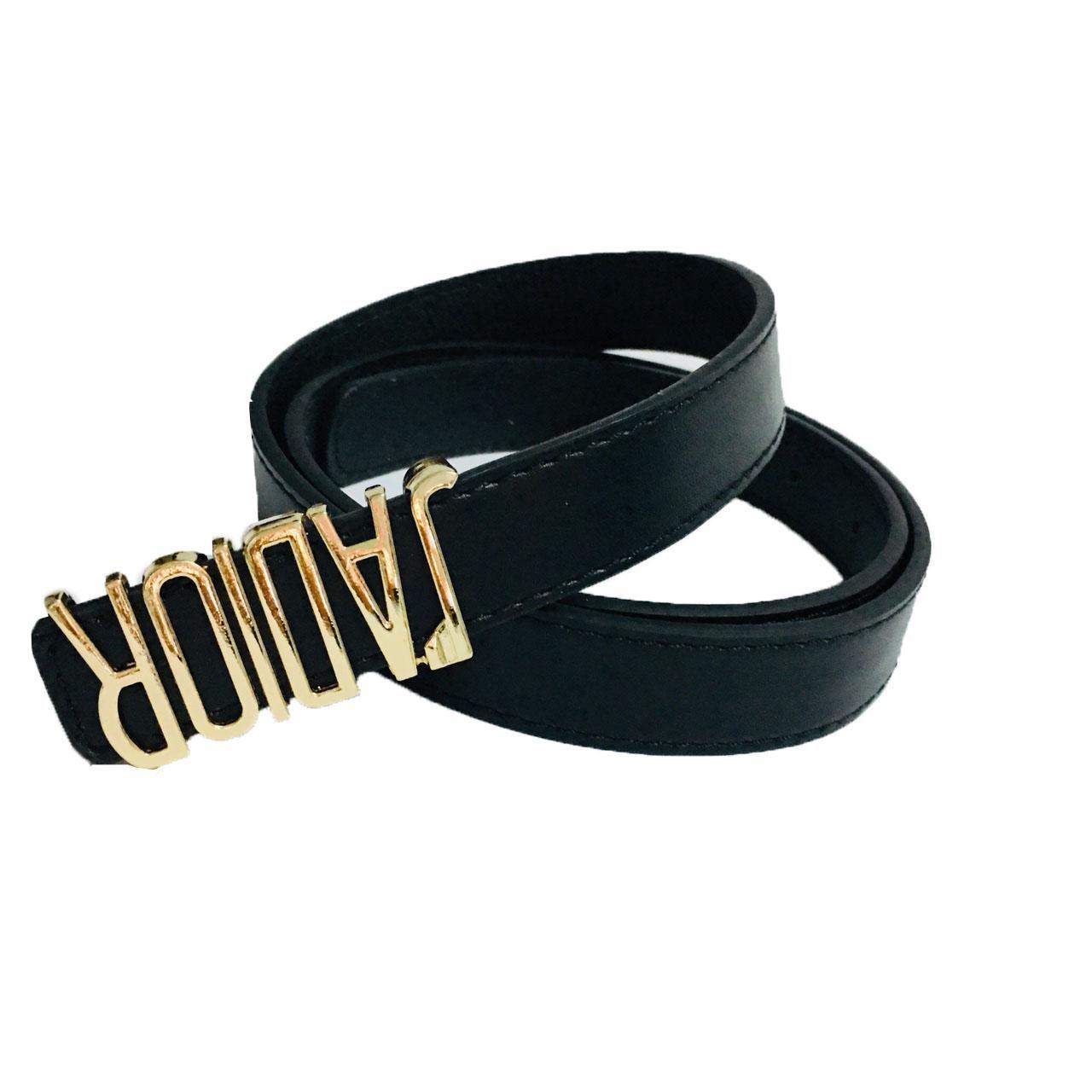 Dây nịt nữ thời trang cao cấp mặt chữ thời thượng JADIOR