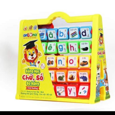 Bảng học chữ và số đa năng mẫu mới antona