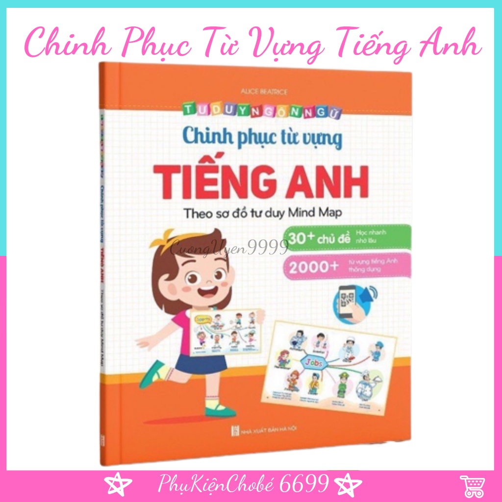 Chinh phục từ vựng tiếng anh theo sơ đồ tư duy cho bé