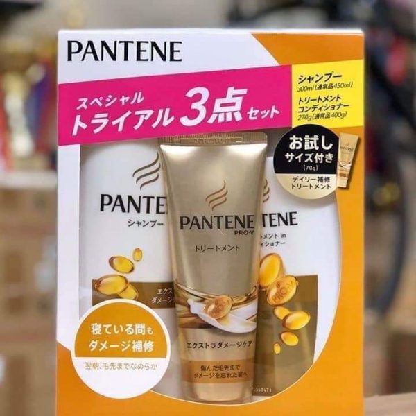 [HCM]Bộ dầu gội xả dưỡng Pantene Nhật Bản (Vàng Xanh lá. Xanh dương)