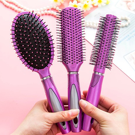 Lược tròn chải tóc gỡ rối lược chải tóc uốn phồng lược tạo kiểu chuyên nghiệp