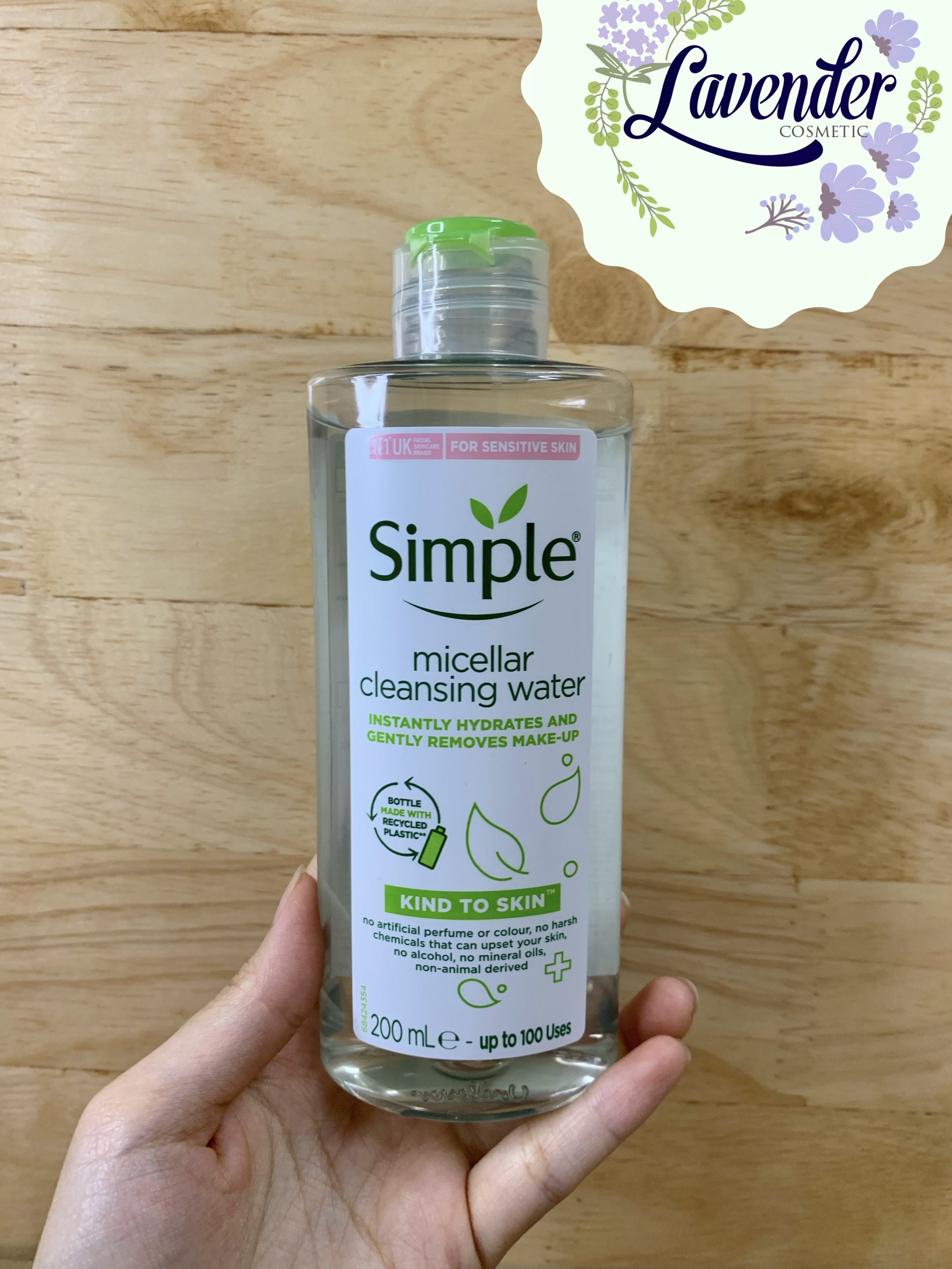 Nước Tẩy Trang Simple Micellar Cleansing Water 200ml