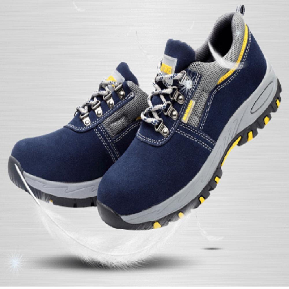 Giầy Bảo Hộ Lao Động Siêu Bền M3 Mũi Sắt – Đế Lót Thép Chống Đinh, Chống Dập Ngón