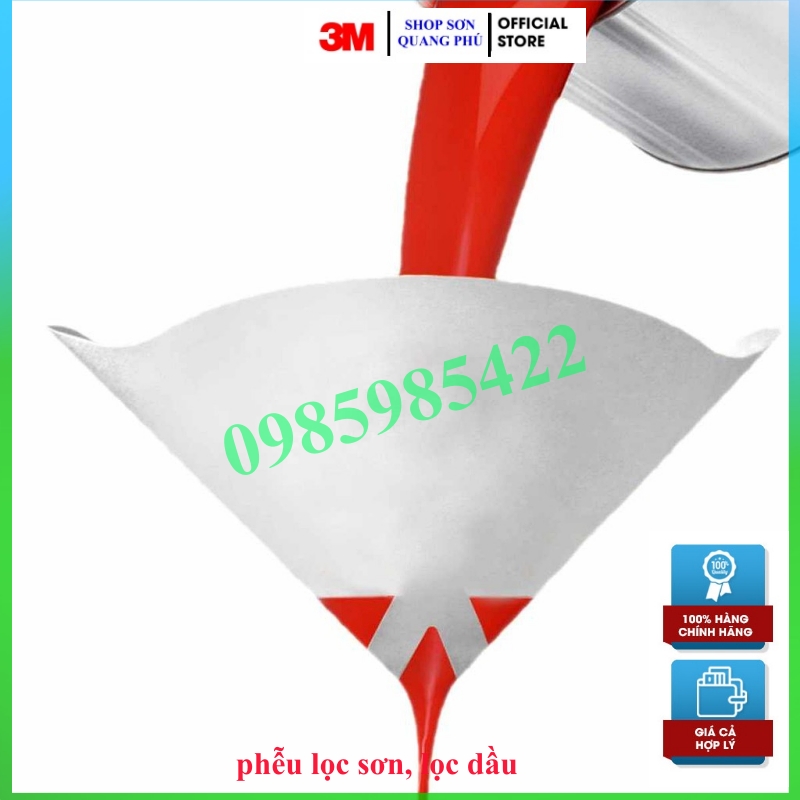 1000 cái Phễu lọc sơn lược sơn nhỏ - phễu lọc dầu bóng lọc sơn và cặn bẩn SONQUANGPHU422