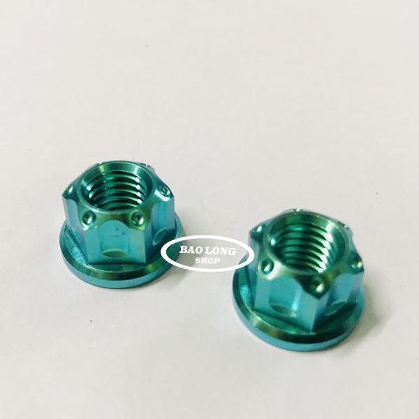 2 ốc tán titan gr5 8li xanh lục bảo