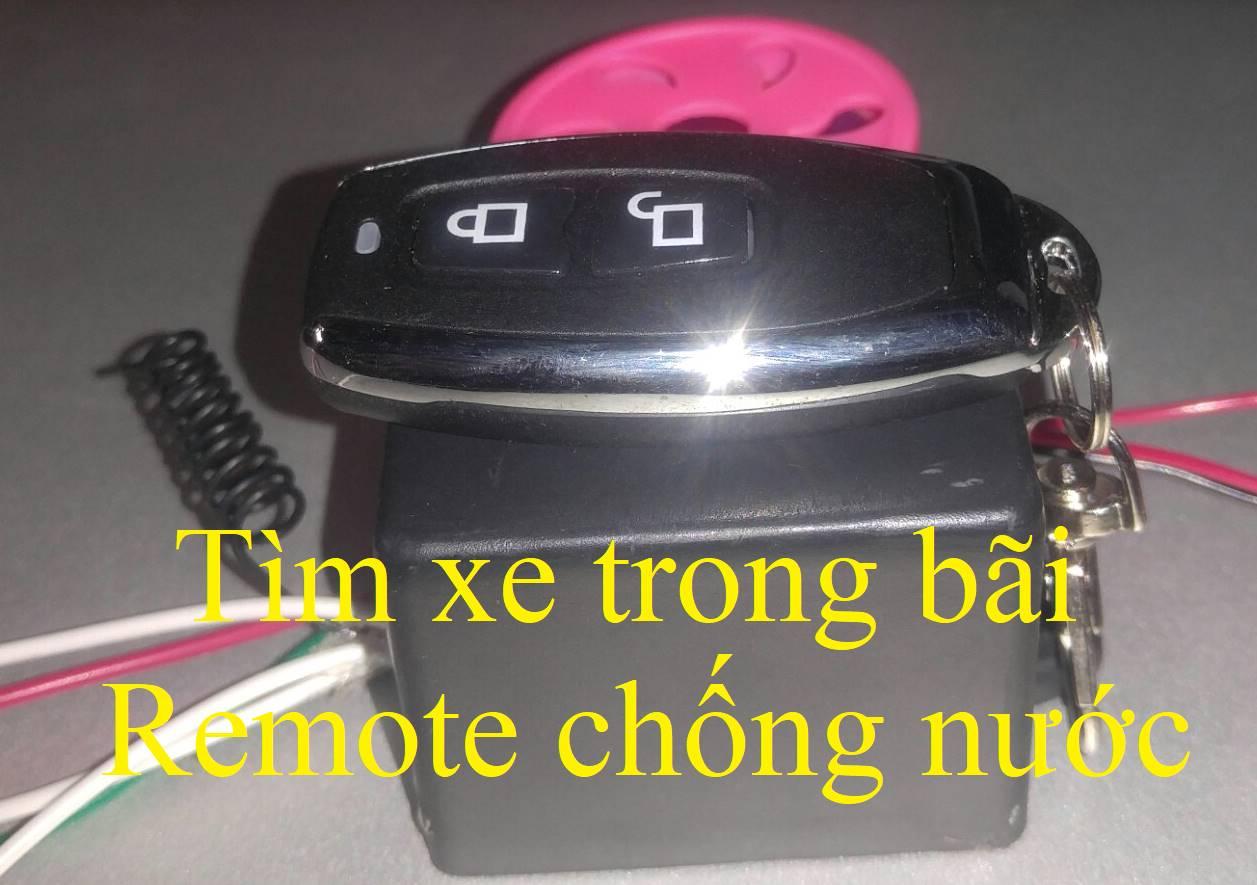 [HCM]Tìm xe trong bãi xác định vị trí xe trong bãi remote không vô nước