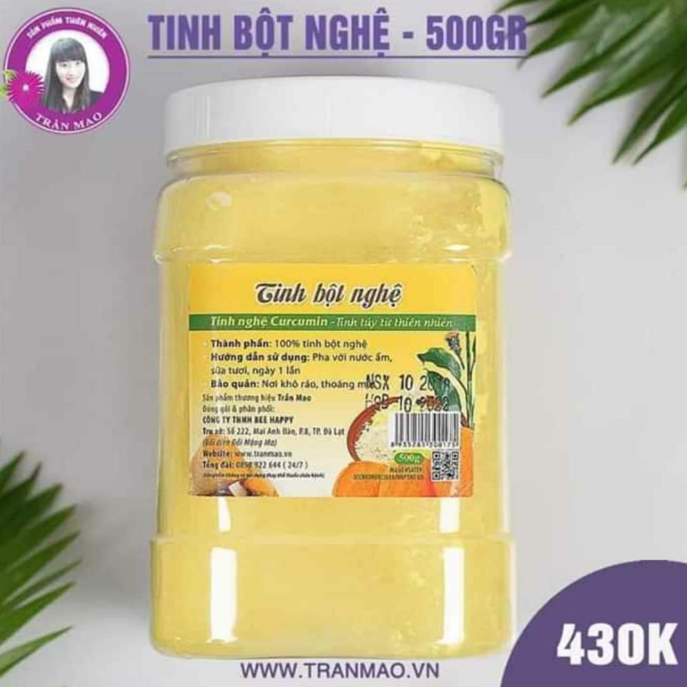 Tinh bột nghệ trần mao 500g