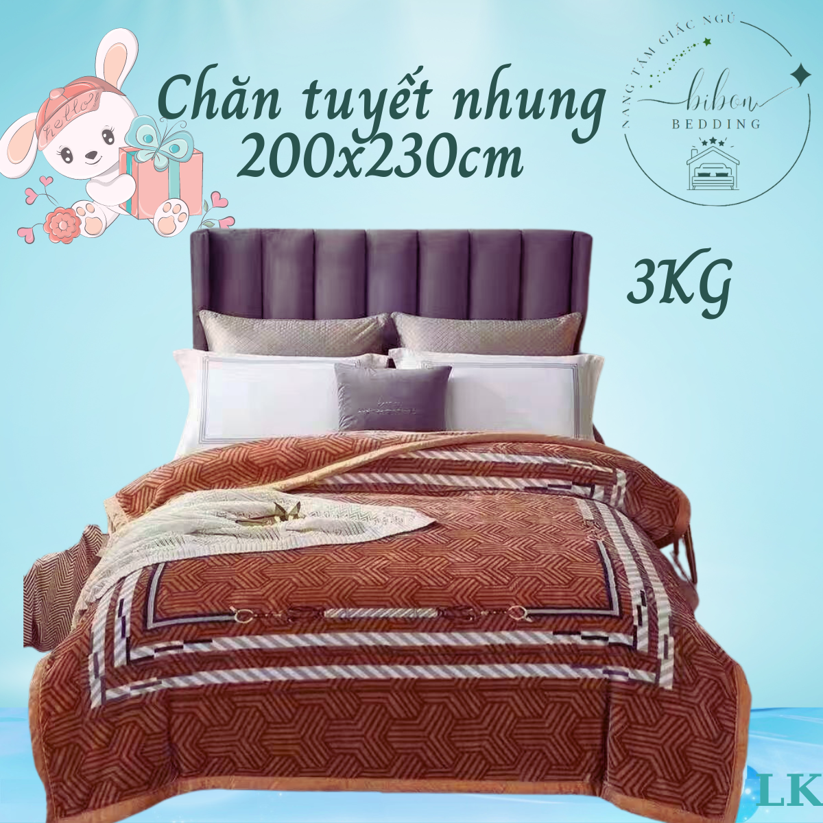 Chăn tuyết nhung 3kg siêu mịn cho mùa thu đông , Mền nỉ nhung tuyết chất liệu dày dặn , mềm mại mẫu mới 2023