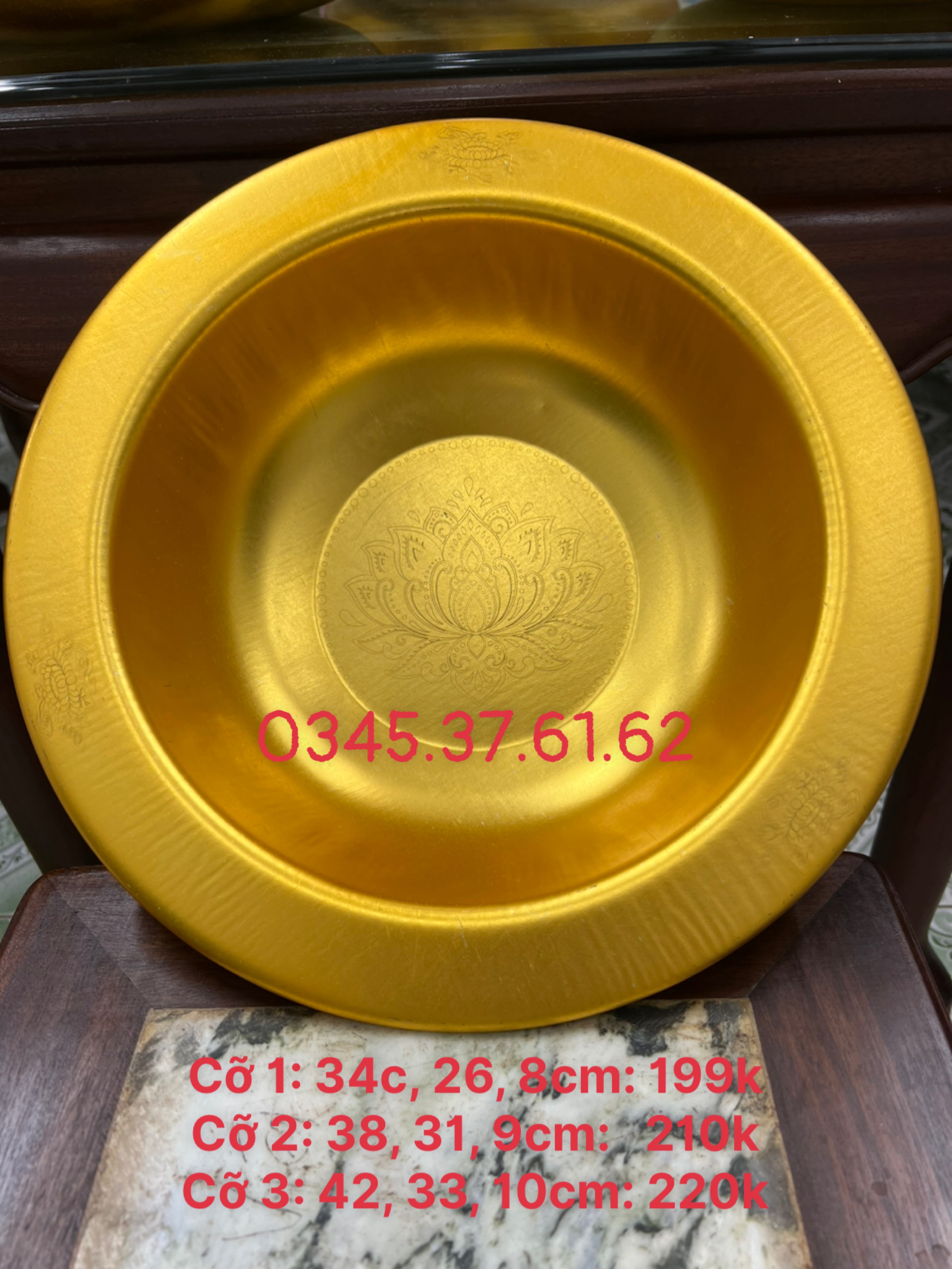 Chậu Vàng Tắm Phật