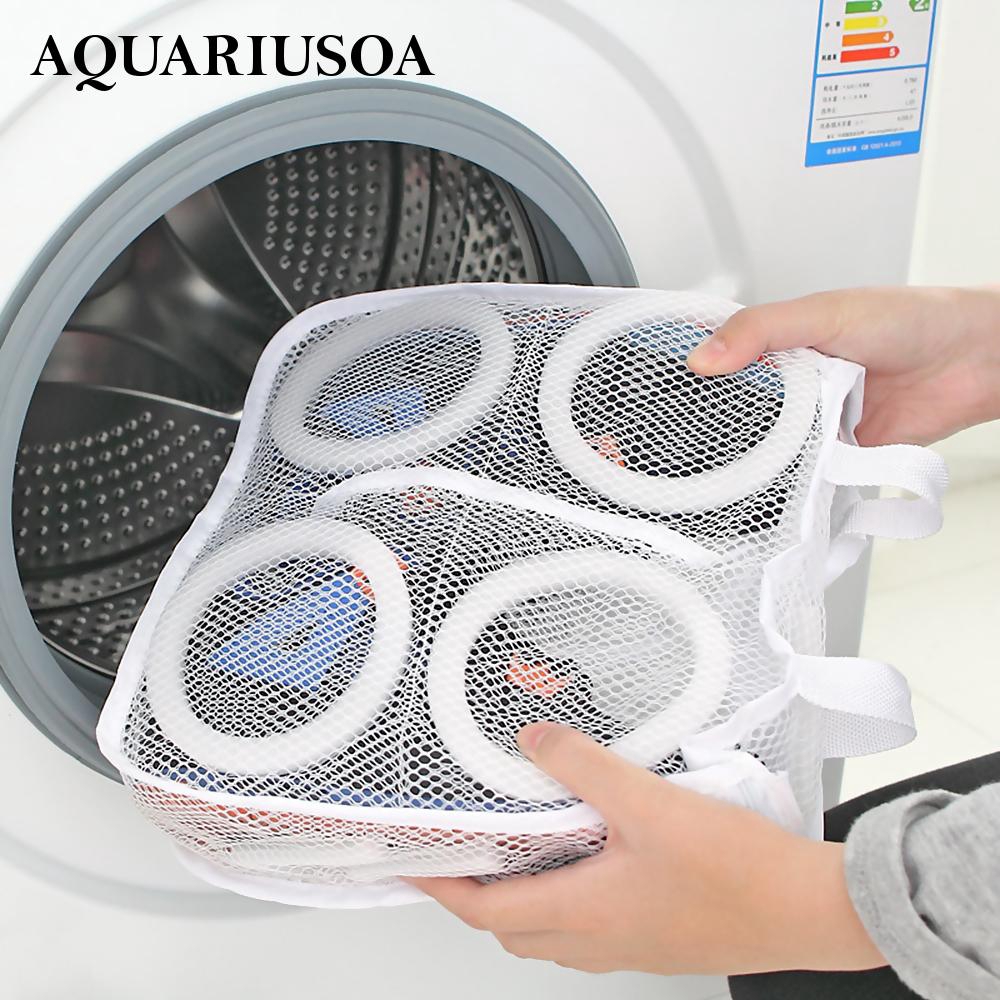Túi giặt giày hình vuông giúp bảo vệ giày cao cấp