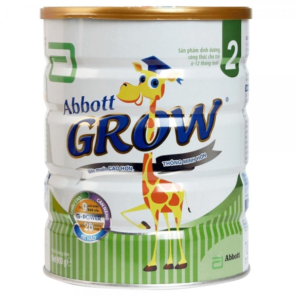Sữa abbott grow 2 900g