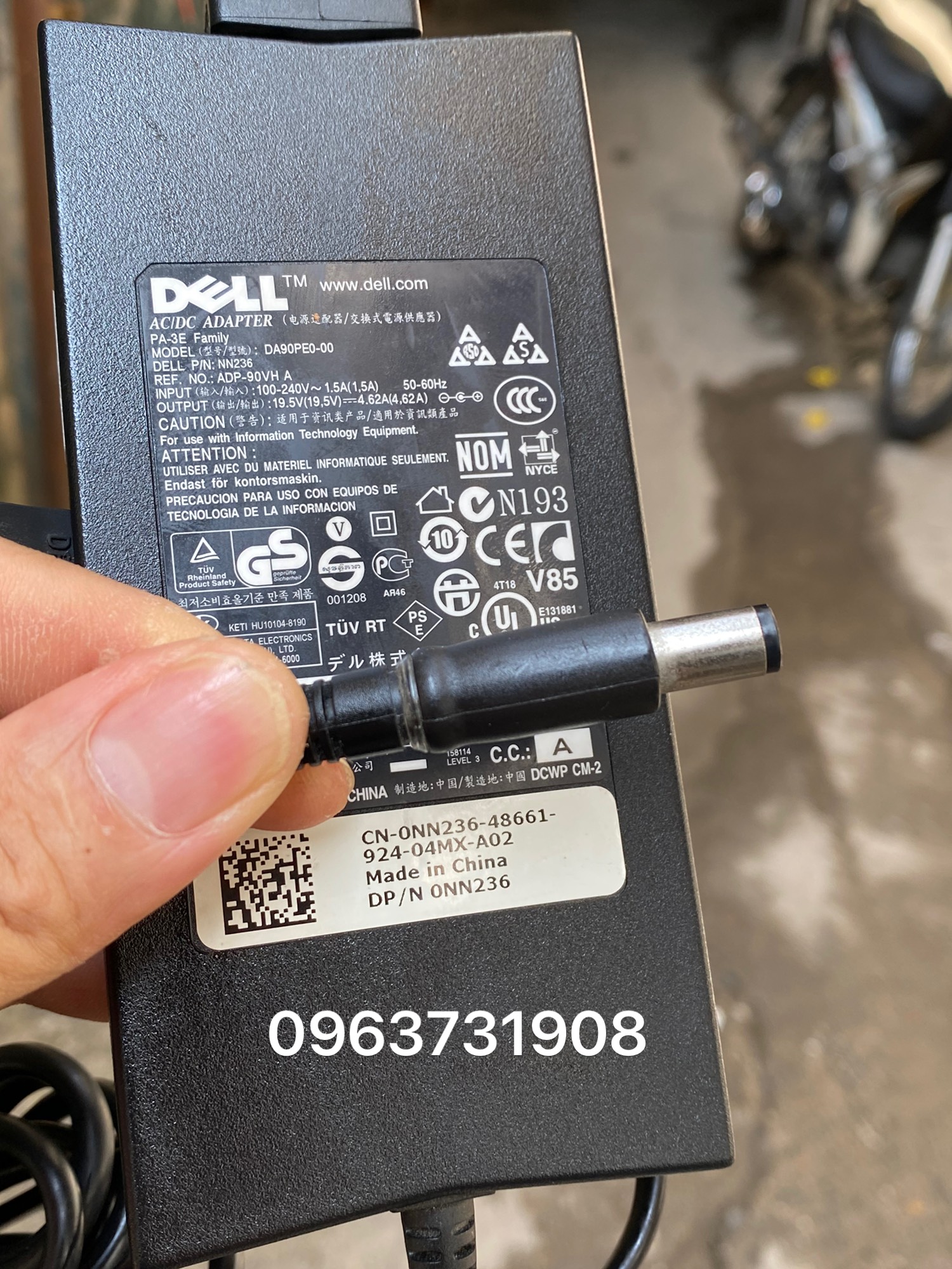 Dây sạc laptop dell latitude e7440 e7240 bản gốc theo máy