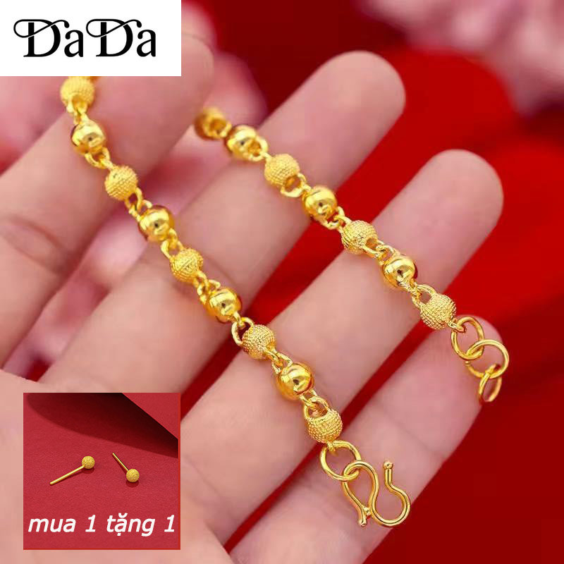 Vòng tay vàng thật 18k 100% làm quà tặng thời trang cho nữ
