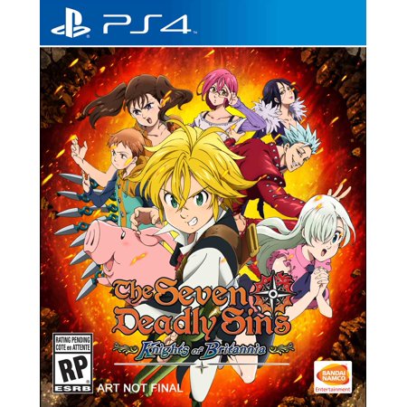 Đĩa game ps4 - the seven deadly sins: knights of britannia hệ us