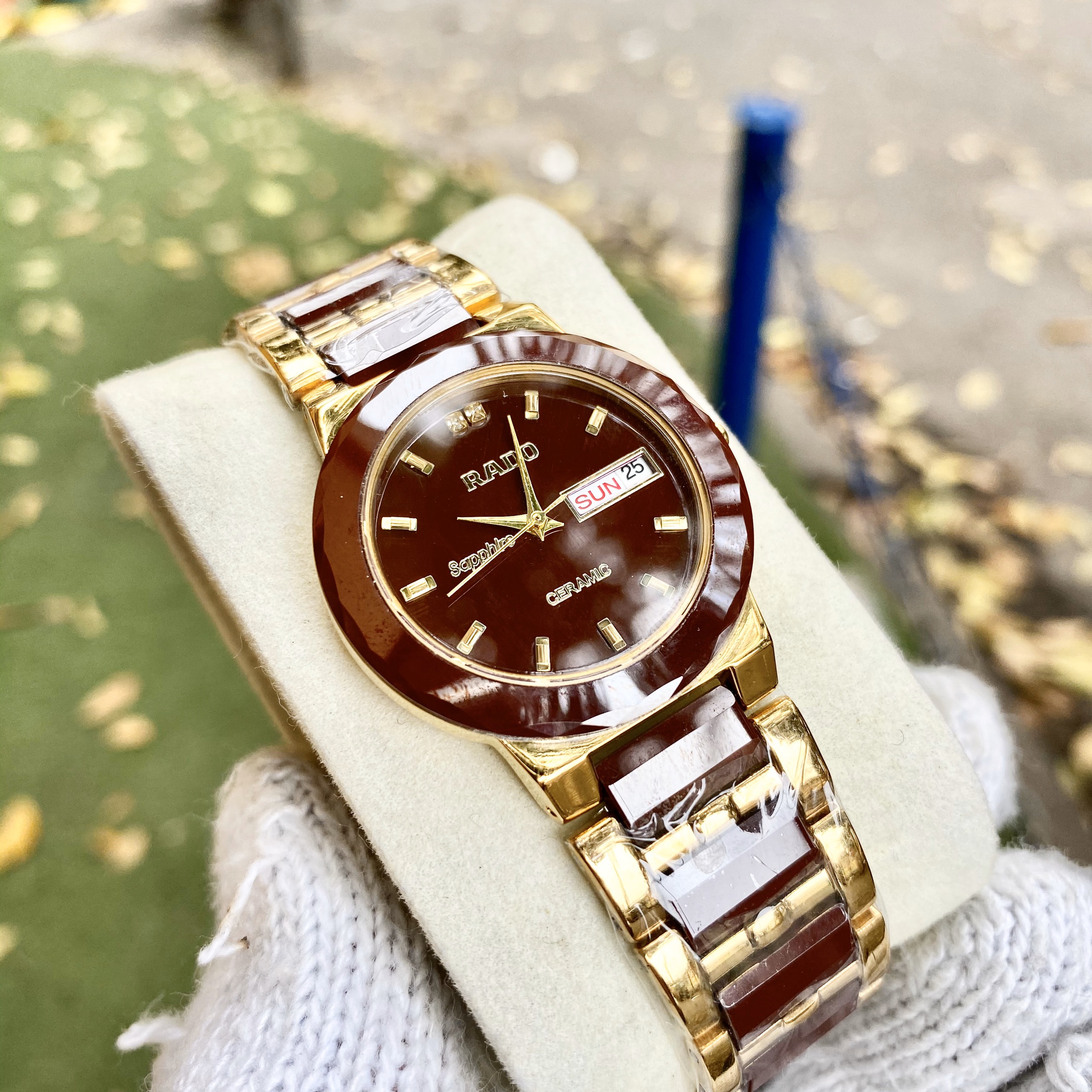 [SIÊU KHUYẾN MẠI] TẶNG Vòng Đá tỳ Hưu + 2 pin AG4 trị giá 100.000đ Khi Mua Đồng Hồ Nam RAD0 L033 Dây Đá CERAMIC Chống Xước, Chống Nước