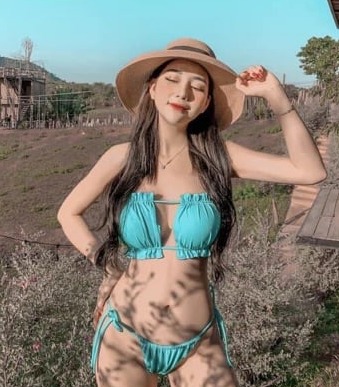 Bikini Tam Giác Đi Biển Đẹp 2020, Bikini 2 Mảnh Cột Eo Sexy SAVVY