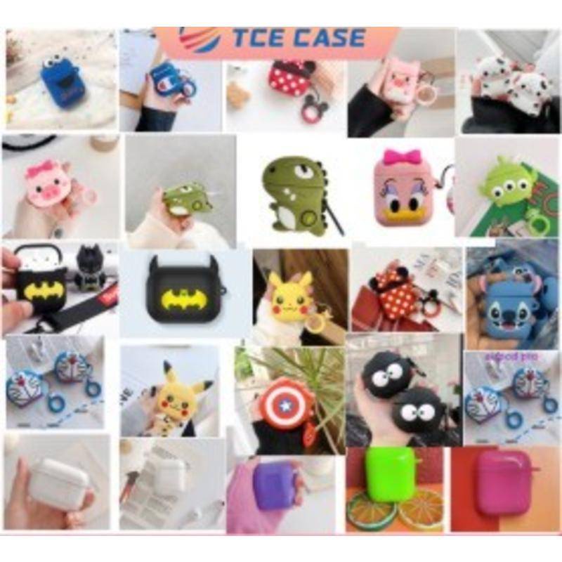 Vỏ bảo vệ bao đựng tai nghe Airpod 1/Airpod 2/Airpod pro bluetooth i12 airpods case -TCE CASE !12