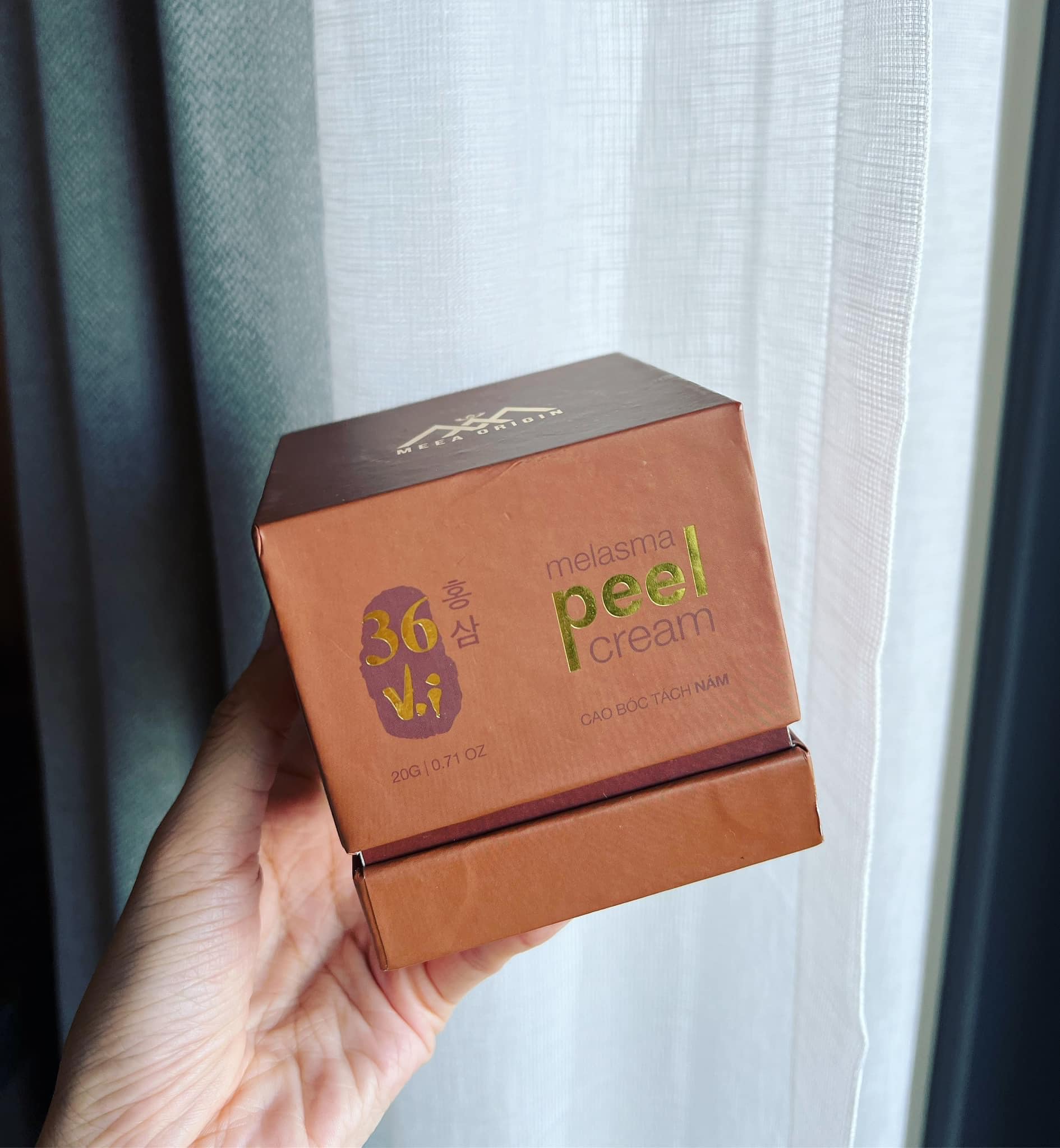 Kem peel da tảo sâm bóc tách da đông y 36 vị meea - kem tái tạo da hiệu quả
