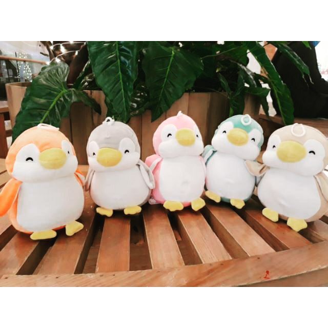 Gấu bông chim cánh cụt dễ thương (20cm) vải miniso siêu mềm mịn hàng cao cấp loại 1 an toàn cho bé