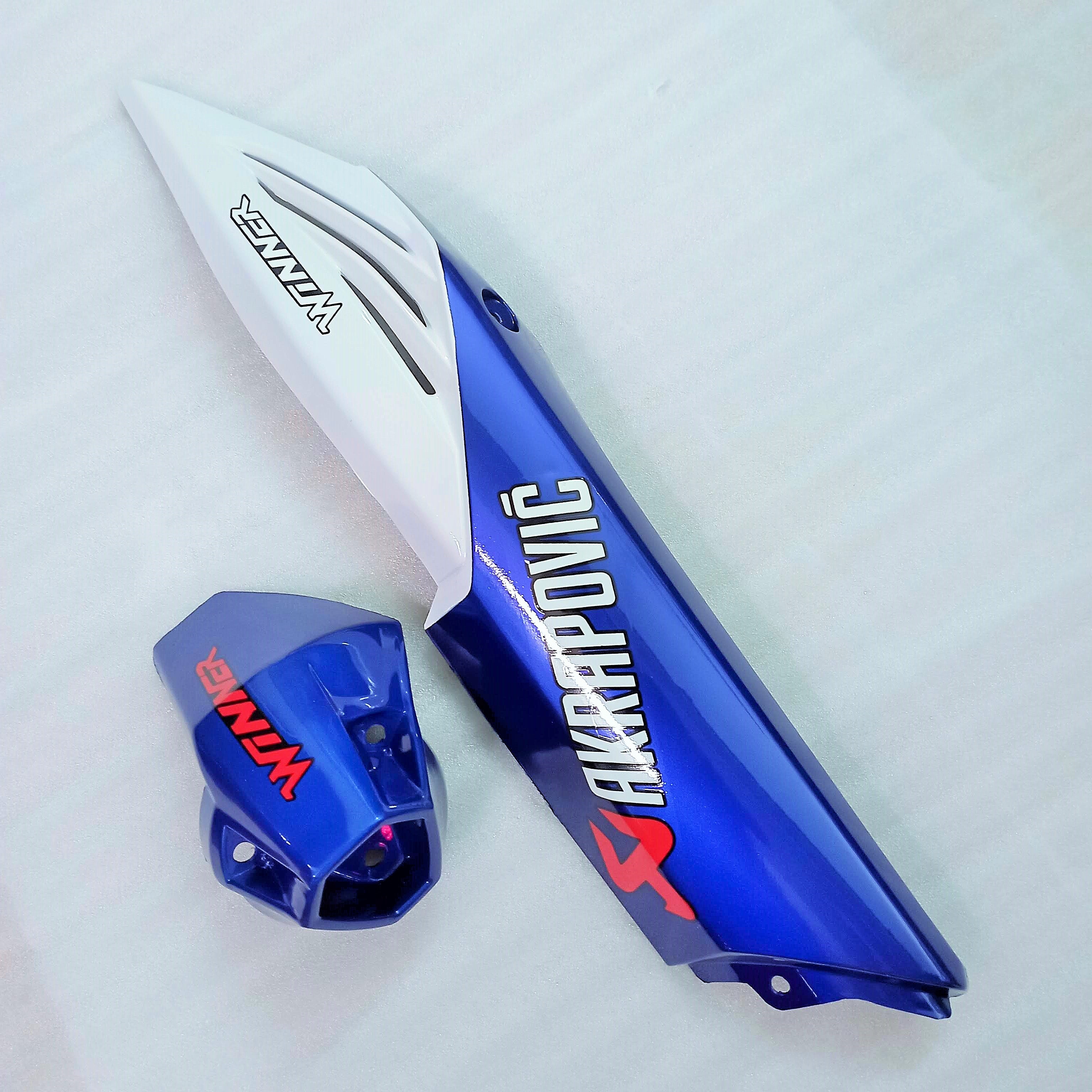 Bộ ốp pô winner v1 màu xanh dương trắng