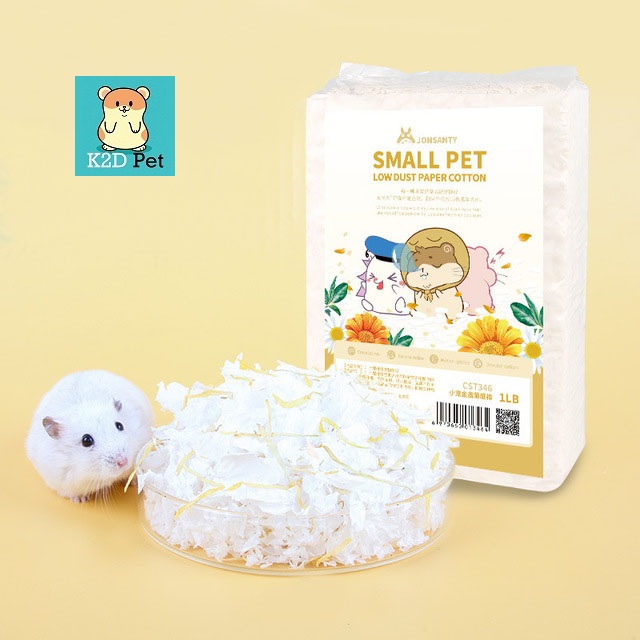  Giấy lót chuồng Hamster Small Pet Cotton Jonsanty 1LB 
