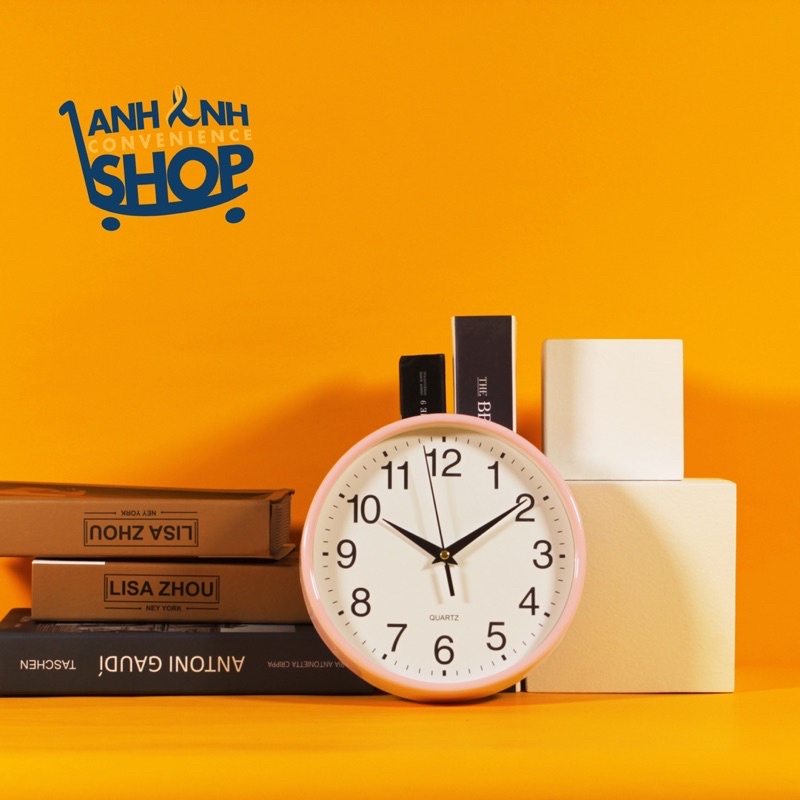 Đồng hồ treo tường quartz size nhỏ 20cm