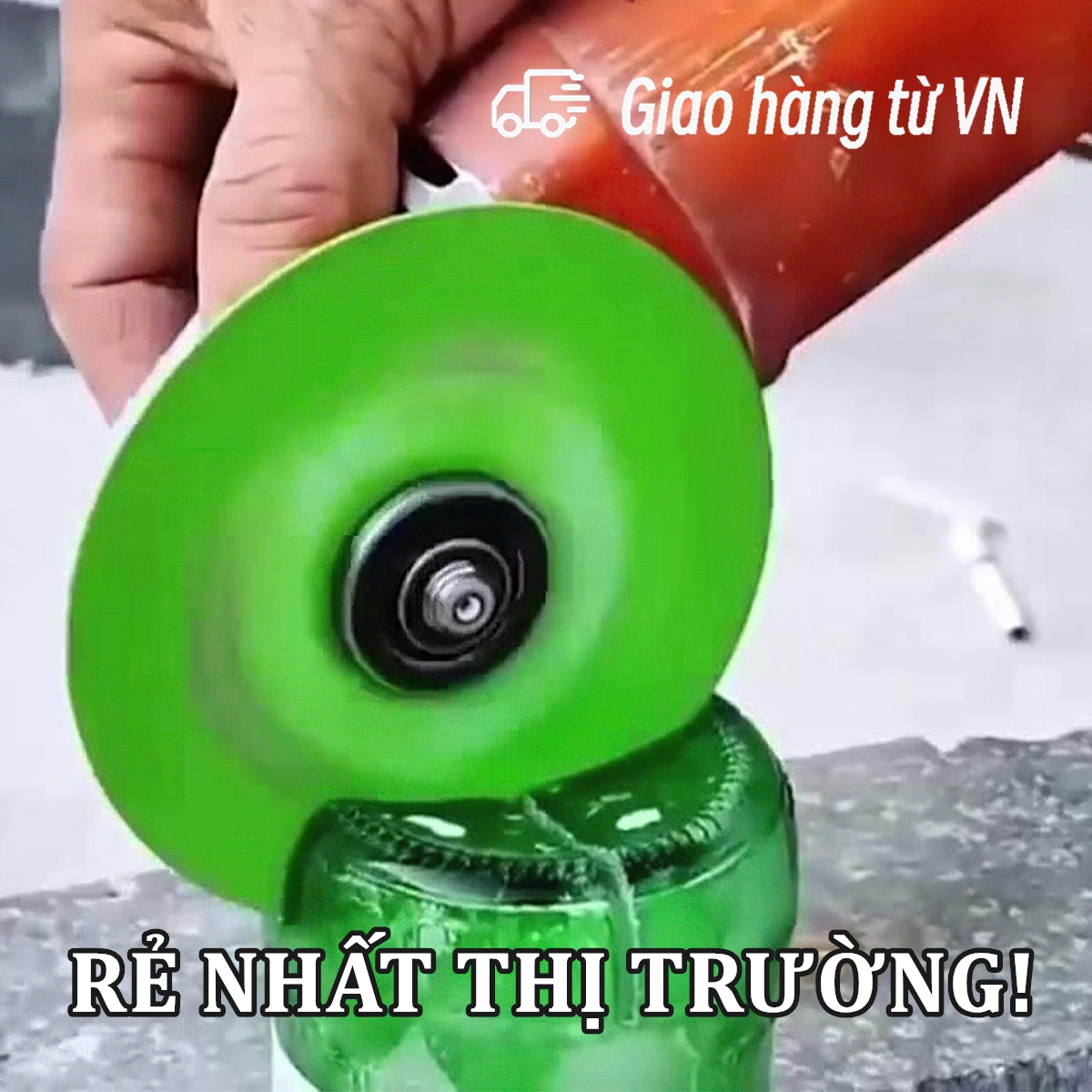 Lưỡi cắt mài kính sử dụng đa năng máy cắt chai thủy tinh đĩa cắt mài kim cương 100mm siêu mỏng