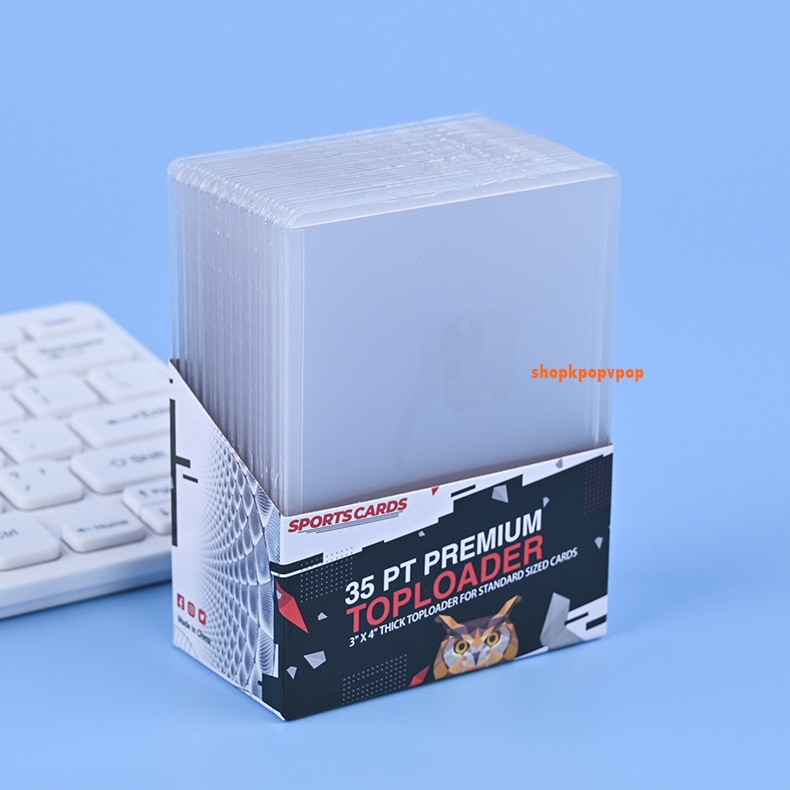 Toploader đựng ảnh A7 B8 top đựng card ảnh idol Kpop, đựng card Anime khổ ngang, khổ dọc có seal chống xước