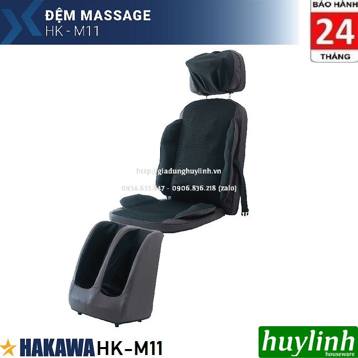 [HCM]Nệm massage toàn thân Hakawa HK-M11