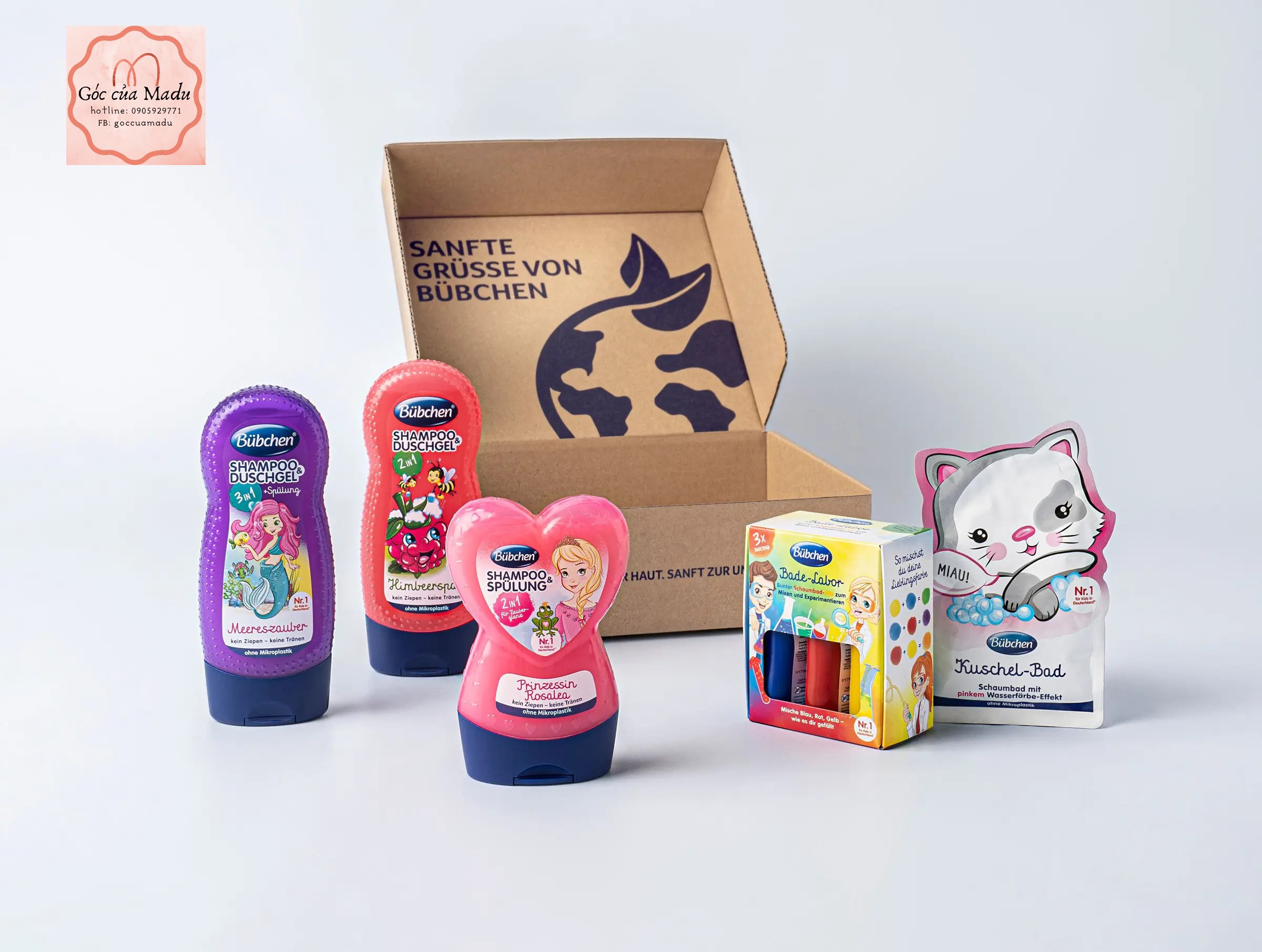 [BUBCHEN KID] Sữa tắm gội Bubchen cho bé 230ml, sữa tắm bubchen 230ml, sữa tắm bubchen cho bé, sữa tắm gội cho bé