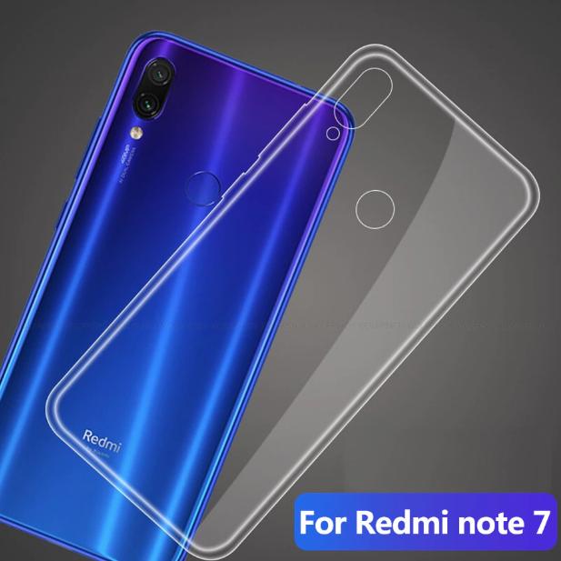 Ốp dẻo trong Xiaomi Redmi Note 7 loại A+ chống ố vàng
