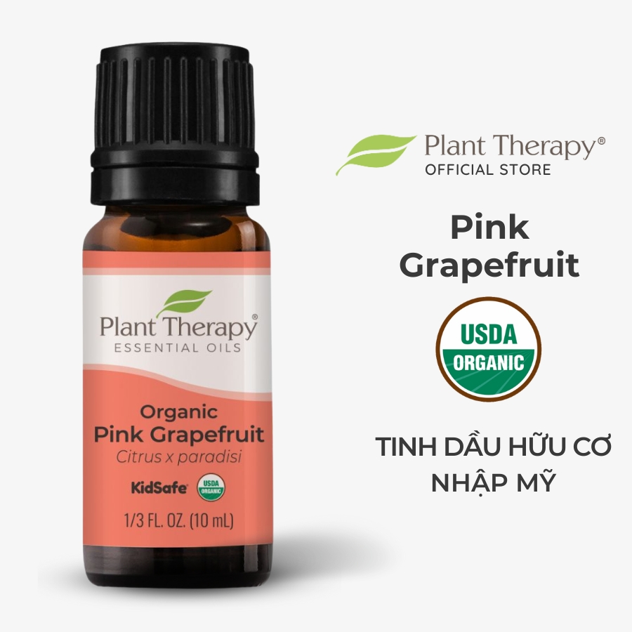 Tinh dầu hữu cơ Vỏ Bưởi Hồng Plant Therapy - Organic kidsafe essential oil