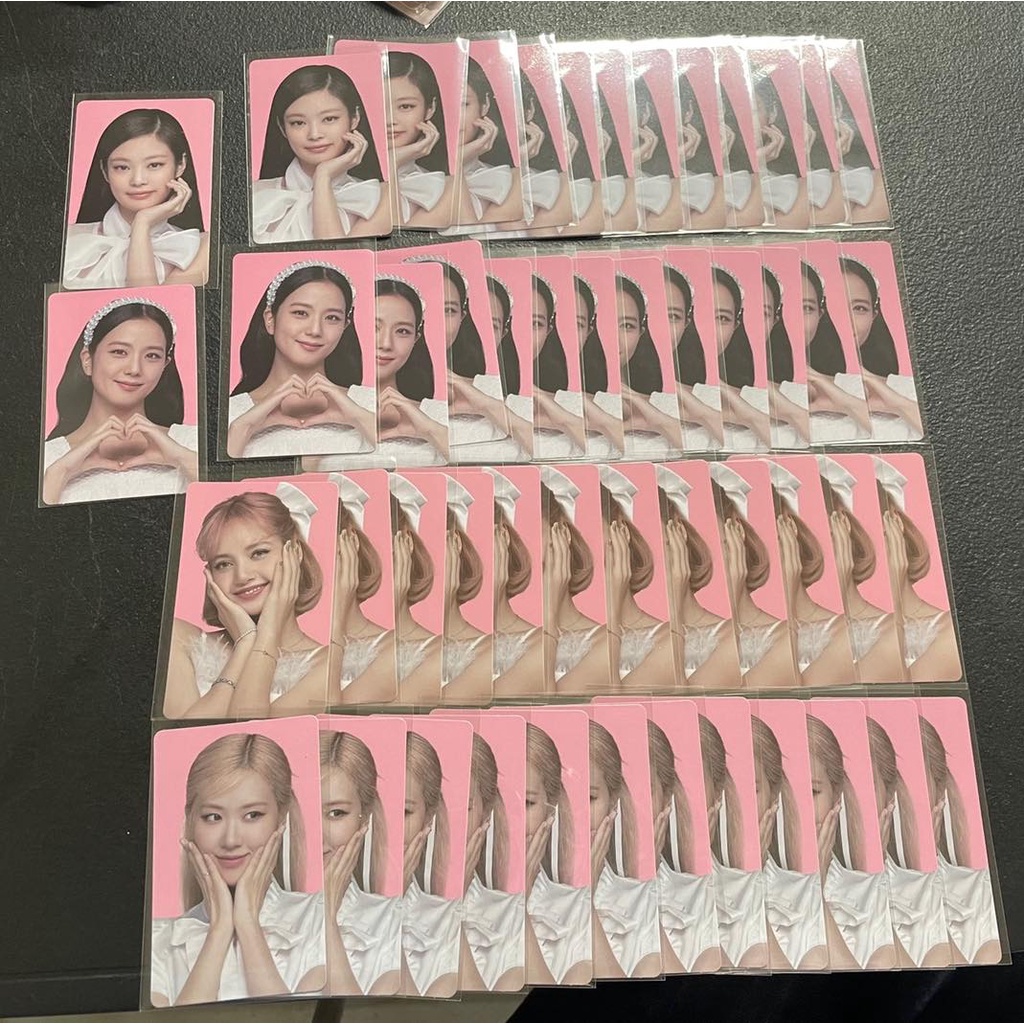 Photocard Pre-order BP The Game Coupon Card