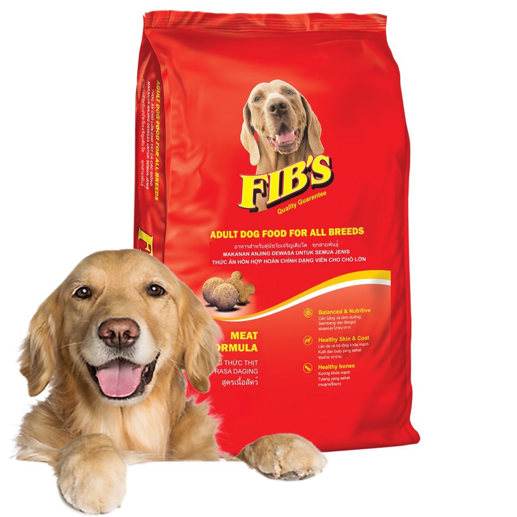 FIB S ADULTThức ăn hạt cho chó trưởng thành - Công thức thịt cao cấp