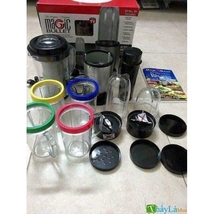 Máy xay Magic Bulet 21 chi tiết