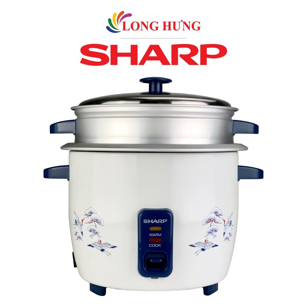 ♦﹍  Nồi cơm điện nắp rời Sharp 1.8 lít KSH-D18SV - Hàng chính hãng