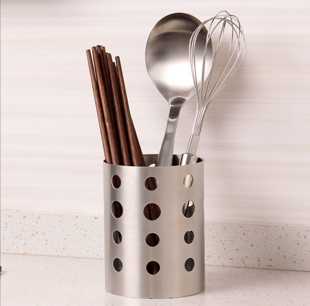 Ống đựng đũa muỗng inox