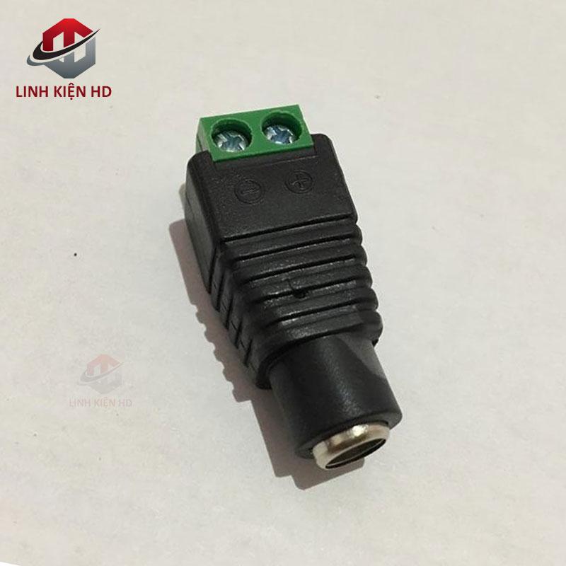 10 jack kết nối dc - đầu cái 5.5mm x 2.5mm-2.1mm